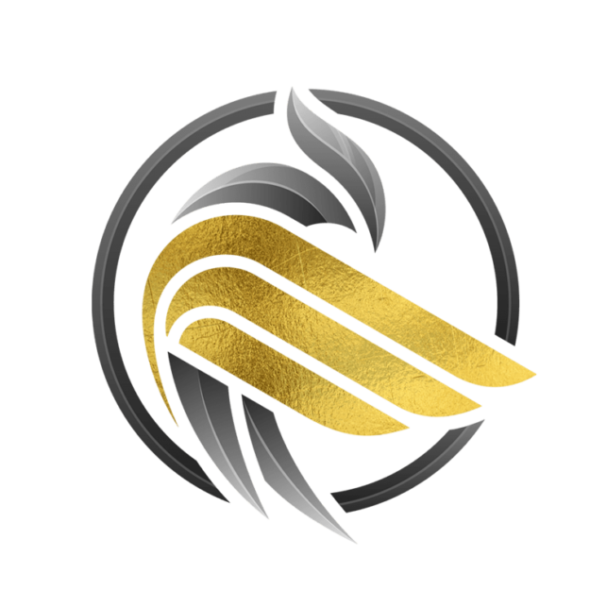 Black owned elite logo round
