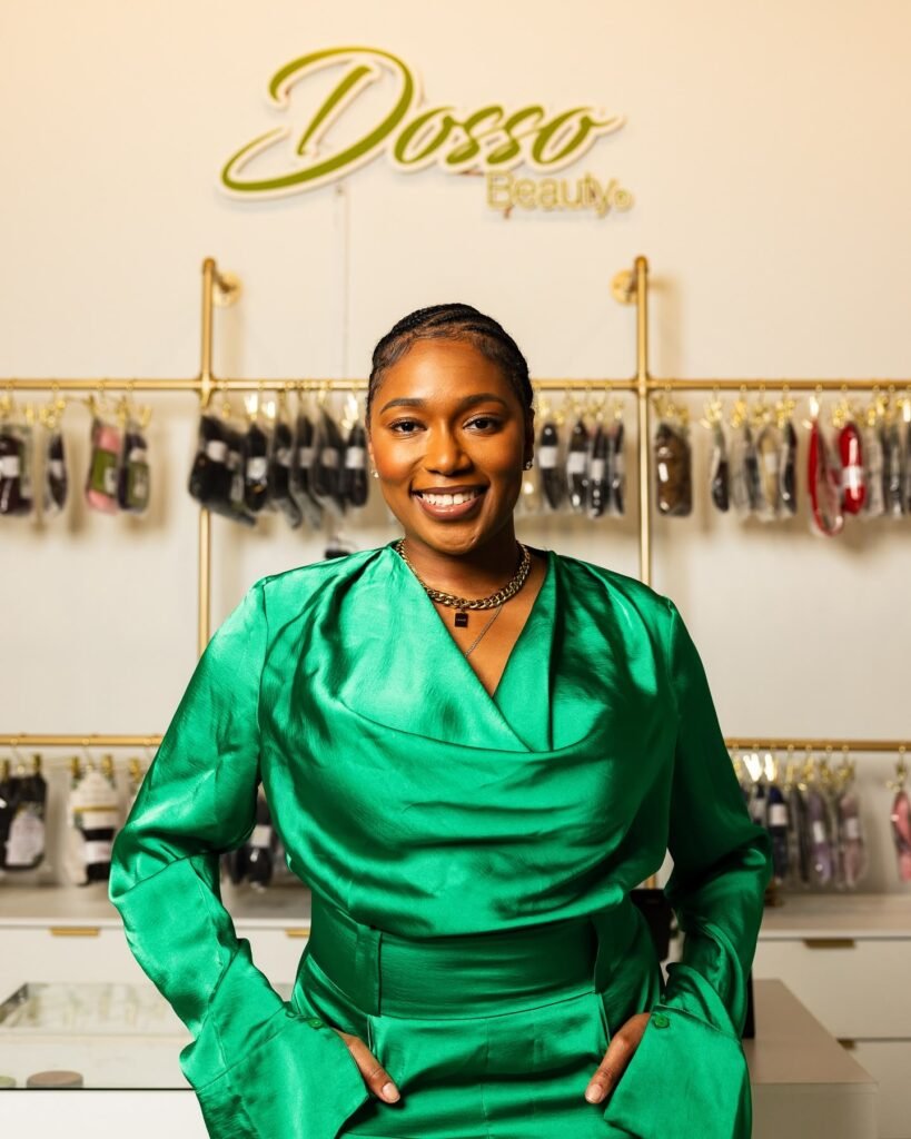 Dosso Beauty Your Braids, Redefined: The Dosso Beauty Story For many of us, getting braids is a ritual—a protective style that is both beautiful and deeply rooted in culture. Yet, for countless people, this experience has been marred by a hidden problem: the painful, itchy scalp caused by toxic chemicals in traditional synthetic hair. At Dosso Beauty, we're not just selling braiding hair; we're providing a solution to a widespread problem and empowering our community to wear protective styles without compromise. Our story began with our founder, Kadidja Dosso, a dedicated entrepreneur from Philadelphia. For years, like so many others, she experienced firsthand the frustrating and often painful allergic reactions to braiding hair. This wasn't just a minor annoyance; it was a serious issue that caused an inflamed, purple scalp and dermatitis. When she discovered that this was not a unique problem, but a global one affecting countless people, she knew she had to create a solution. From a Personal Struggle to a Revolutionary Brand Kadidja's journey from a personal struggle to a trailblazing entrepreneur is a testament to her vision and perseverance. With a lifelong passion for hair care and a dream of building an organic beauty empire, she founded Dosso Beauty in 2018. Her mission was clear: to create safe, healthy, and high-quality products for people with sensitive scalps and skin, all while reinforcing the confidence that beauty can bring. What sets Dosso Beauty apart from the competition is our unwavering commitment to health and safety. We've replaced the harmful chemicals and toxic coatings found in 99% of the market with a product that is rigorously tested and clinically proven. Our hypoallergenic braiding hair is: Clinically Tested & Non-Toxic: Our hair has been dermatologically and allergy tested to ensure it is safe for sensitive skin. It is certified to be free of lead, mercury, cadmium, hexavalent chromium, and flame retardants—the very chemicals that cause painful scalp reactions. Itch-Free and Non-Irritating: Say goodbye to pre-washing your braiding hair with apple cider vinegar. Our pre-cleansed hair is ready to use right out of the package, saving you time and sparing your scalp from irritation. Soft and Lightweight: Unlike stiff, unnatural-feeling synthetic hair, our braiding hair has a soft, pliable texture that is close to real hair, making for a more comfortable and natural-looking style. Eco-Friendly and Sustainable: Dosso Beauty is committed to helping our planet. Our products are cruelty-free and come in eco-friendly, recyclable packaging. More Than a Product: A Movement Dosso Beauty is more than just a brand; it’s a movement to create a safe space in the beauty industry. Kadidja has built an empire that includes not only her product line but also her own brick-and-mortar luxury salon in Philadelphia, which specializes in providing a safe and healthy braiding experience. Through her work, she has not only provided a vital product but has also become a source of education, helping her community understand the "why" behind clean beauty. She has shown that it is possible to achieve both beautiful styles and a healthy body, without having to choose one over the other. When you choose Dosso Beauty, you're not just buying hair; you're supporting a mission to redefine beauty standards, champion a cleaner industry, and empower people to wear their hair with pride, comfort, and confidence. Join the Dosso Beauty family and experience the difference that safe, non-toxic beauty can make.
